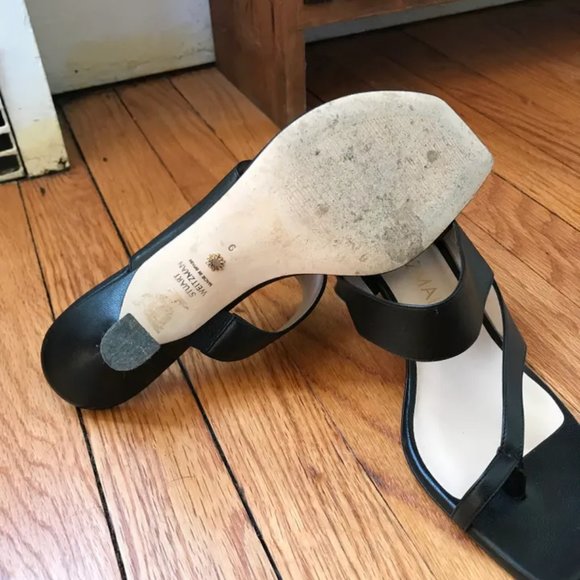 Stuart Weitzman leather sandal - Picture 2 of 3